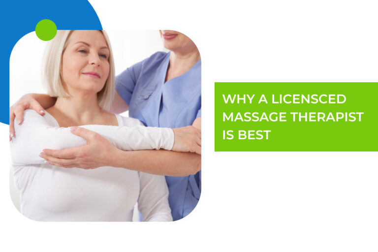 A senior citizen sits and has her arms stretched with the help of a therapist. Beverly Physiotherapy's licensed therapists are proud to help you live the best that you can